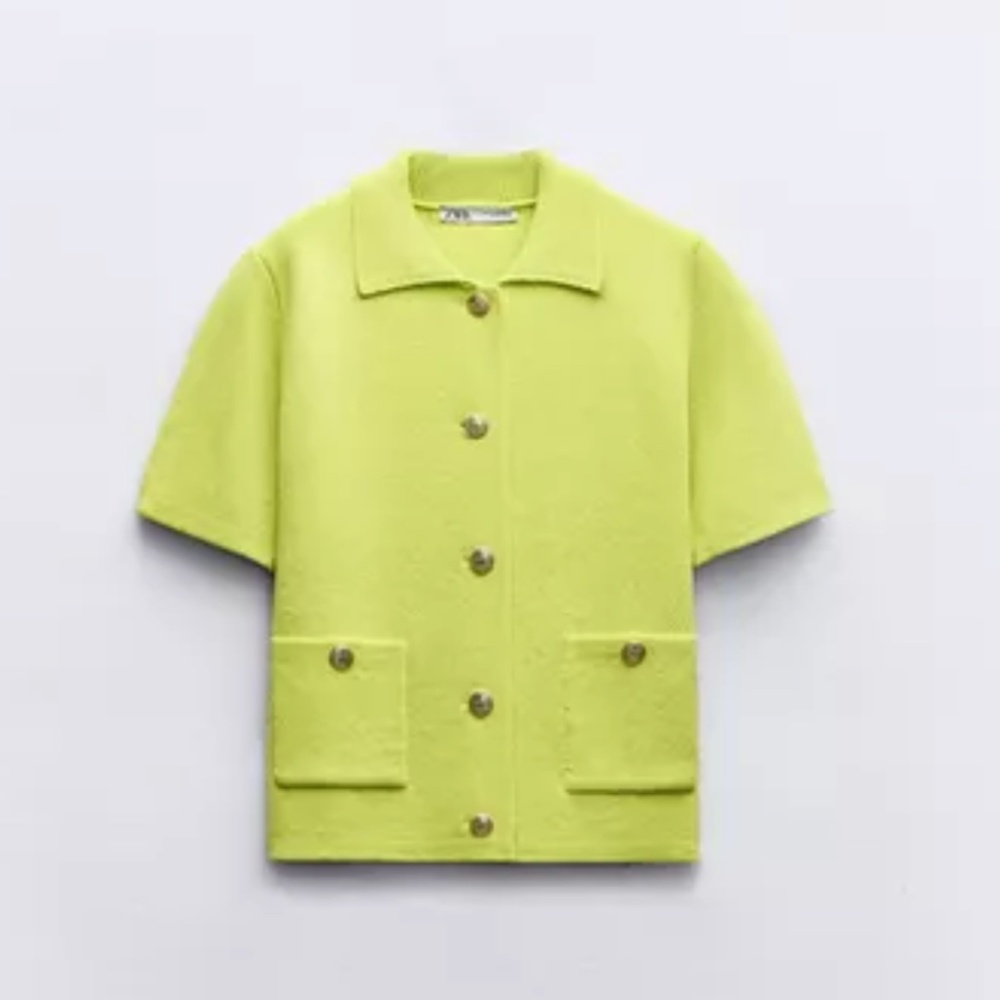 Zara Short Sleeve Cardigan - Picture 2 of 2